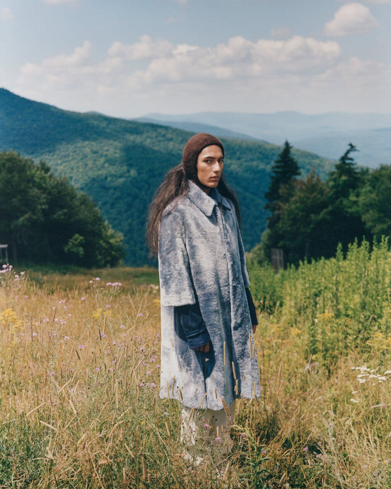 Briana Michelle featured in Winter’s Fluffiest and Furriest Outerwear, October 2021