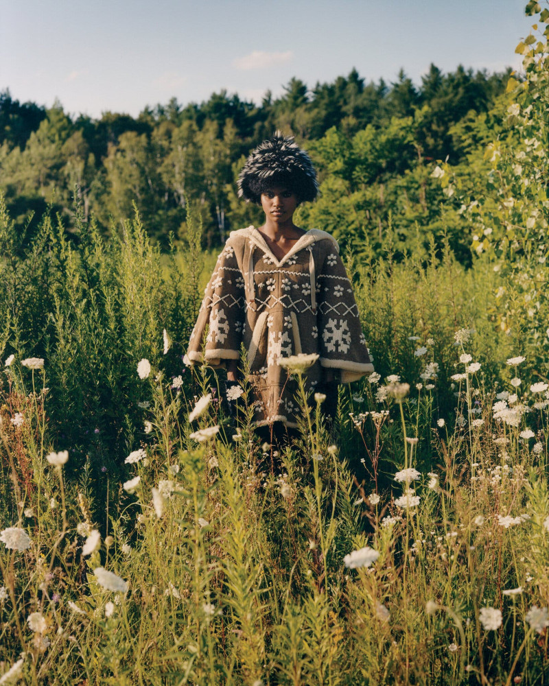 Briana Michelle featured in Winter’s Fluffiest and Furriest Outerwear, October 2021