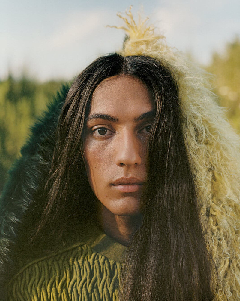 Briana Michelle featured in Winter’s Fluffiest and Furriest Outerwear, October 2021