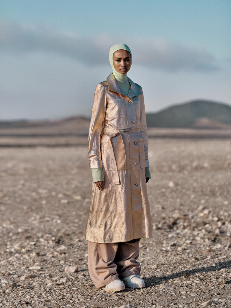 Ugbad Abdi featured in Fall Fashion With a Sense of Adventure, September 2021