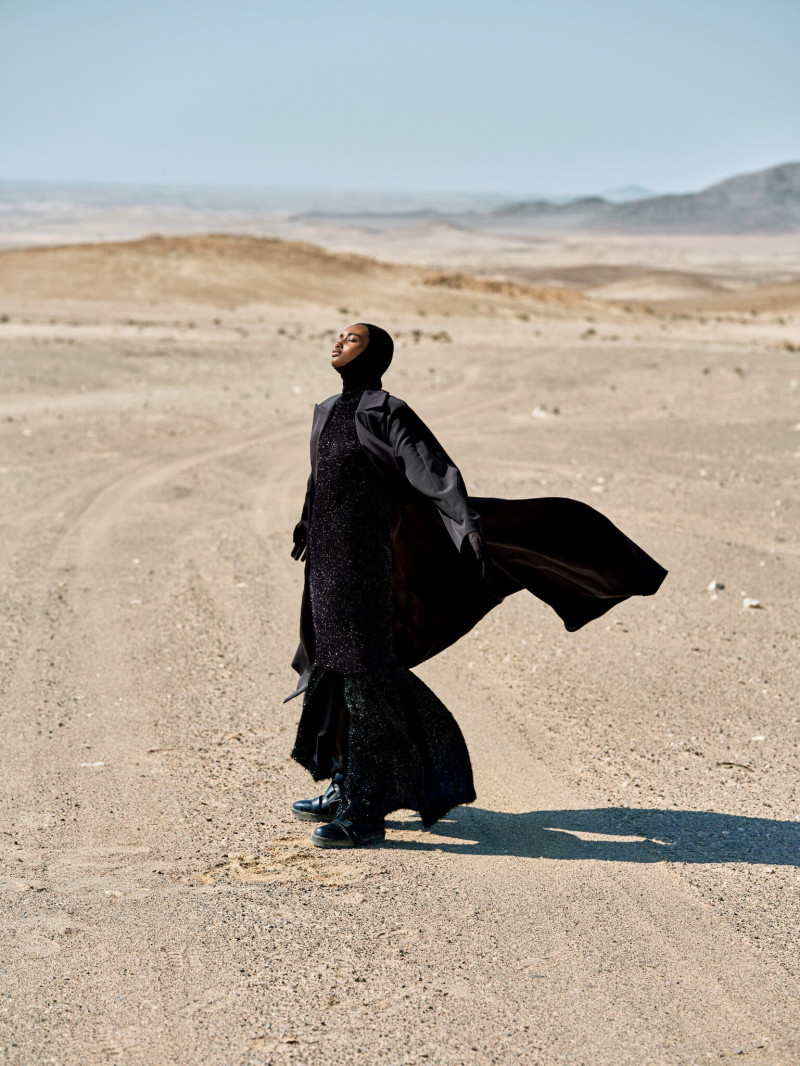 Ugbad Abdi featured in Fall Fashion With a Sense of Adventure, September 2021