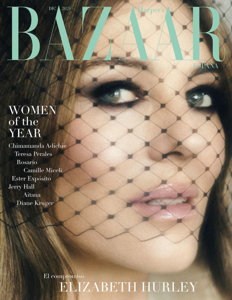 Elizabeth Hurley featured in Elizabeth, December 2024
