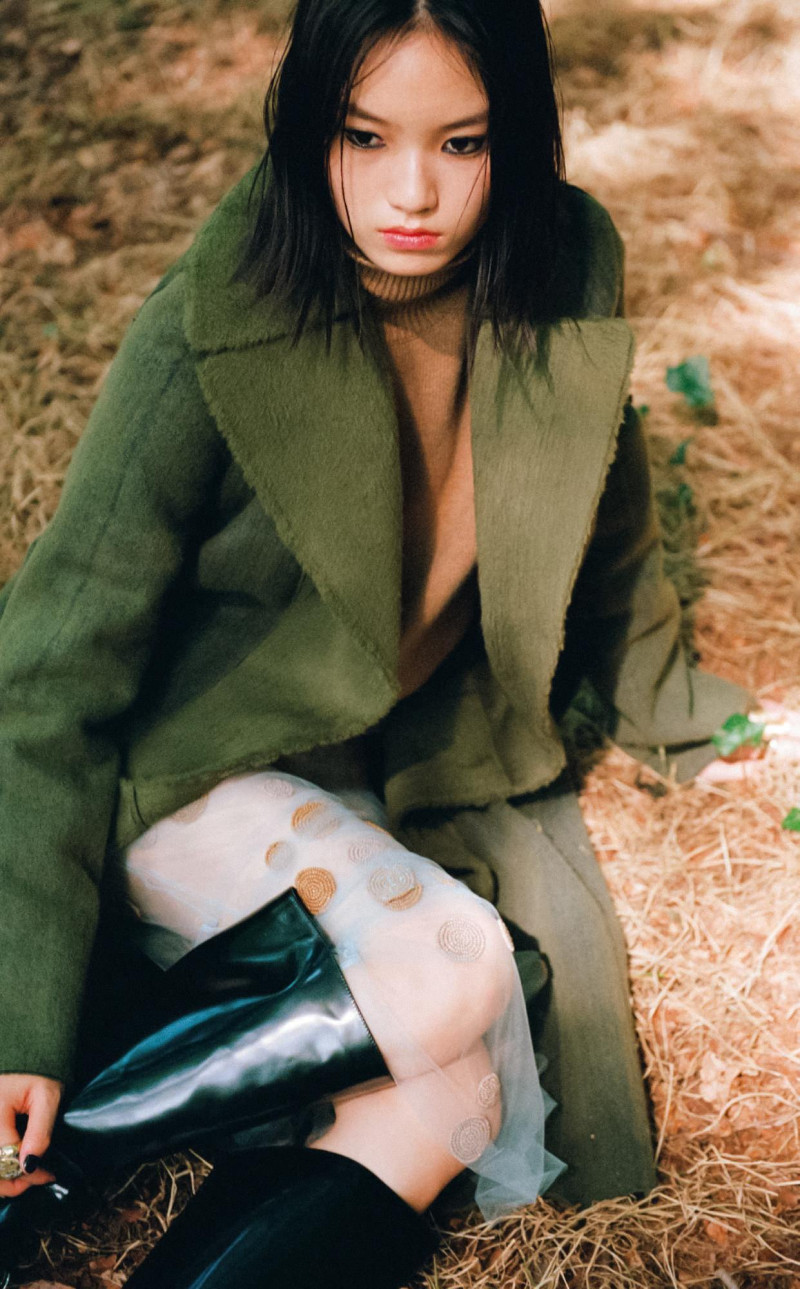 Huijia Chen featured in Au Coeur Du Bois, September 2024