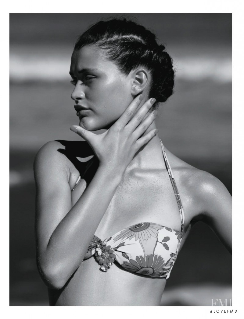 Chloé Lecareux featured in Tropicale, May 2013