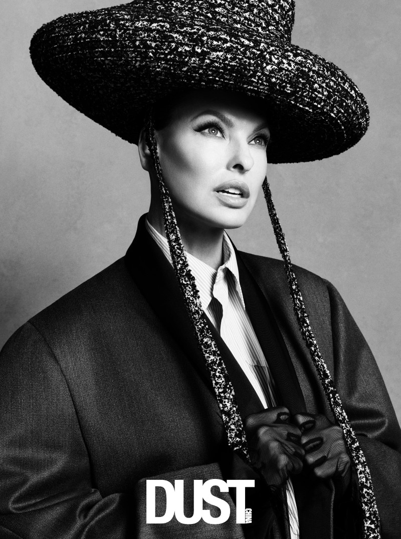 Linda Evangelista featured in The Signature Of Legend, October 2024