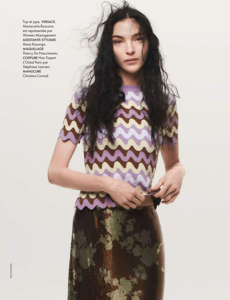 Mariacarla Boscono featured in Grande belleza / Mariacarla Boscono: Il était une joie, January 2025