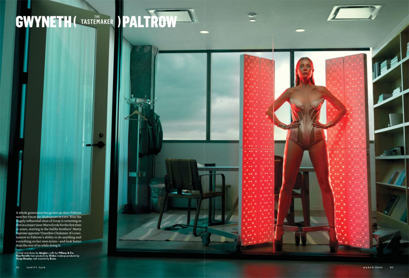 Gwyneth Paltrow featured in The Power And The Glamour, March 2025