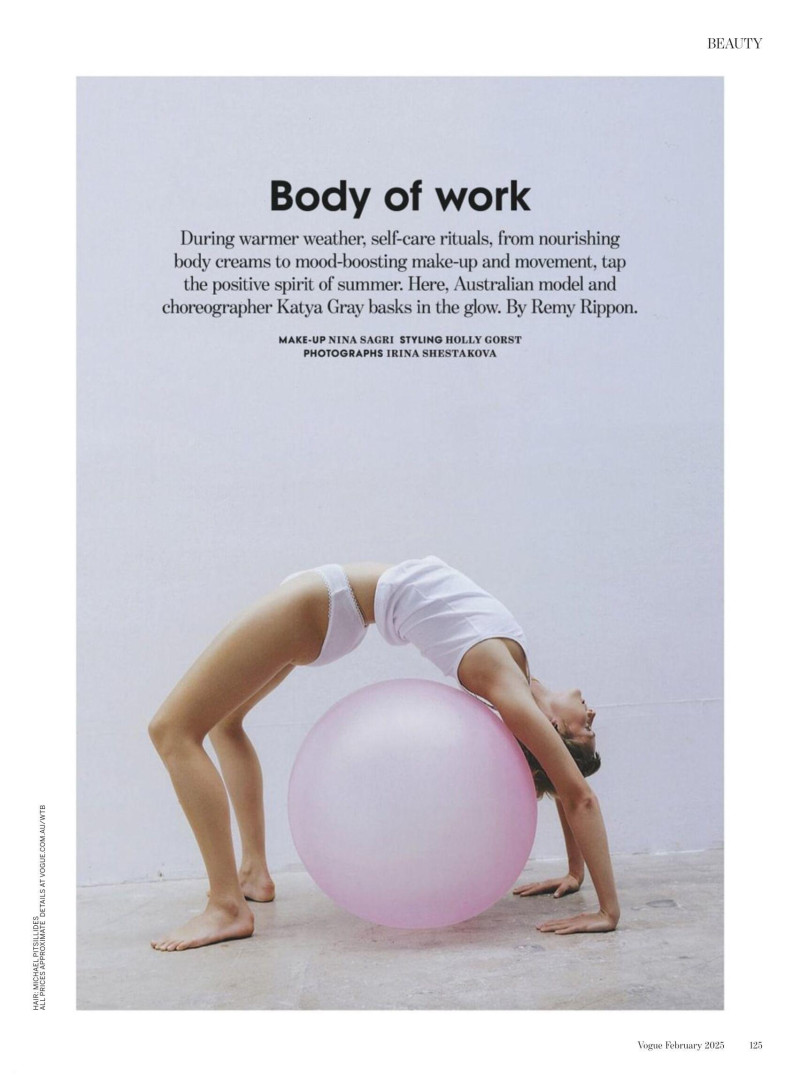 Body Of Work, February 2025