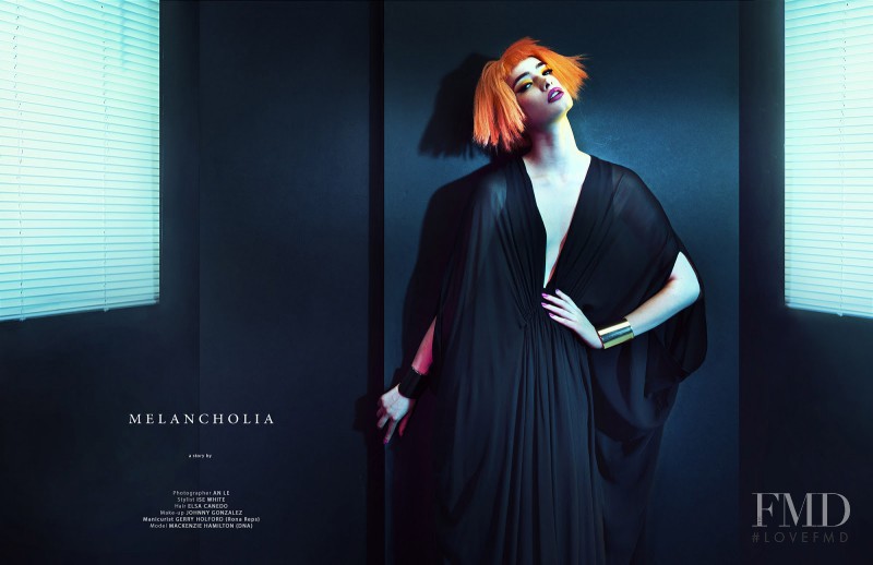 Mackenzie Hamilton featured in Melancholia, March 2013