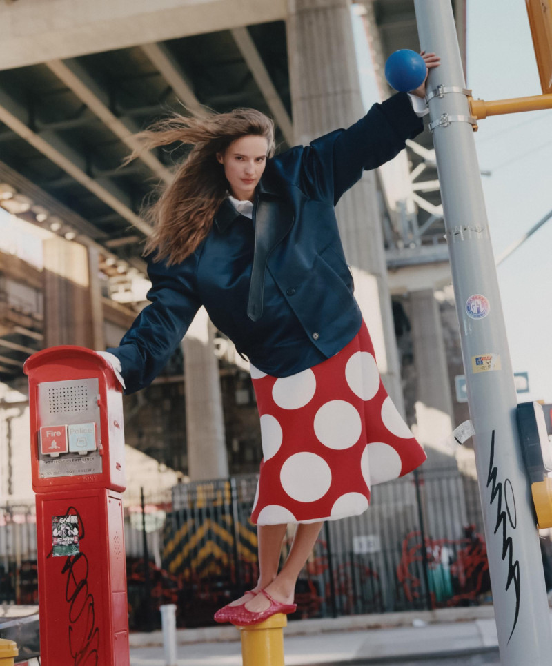Tilda Lindstam featured in Playful Fashion For Your Inner Child, February 2025