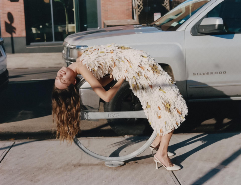 Tilda Lindstam featured in Playful Fashion For Your Inner Child, February 2025