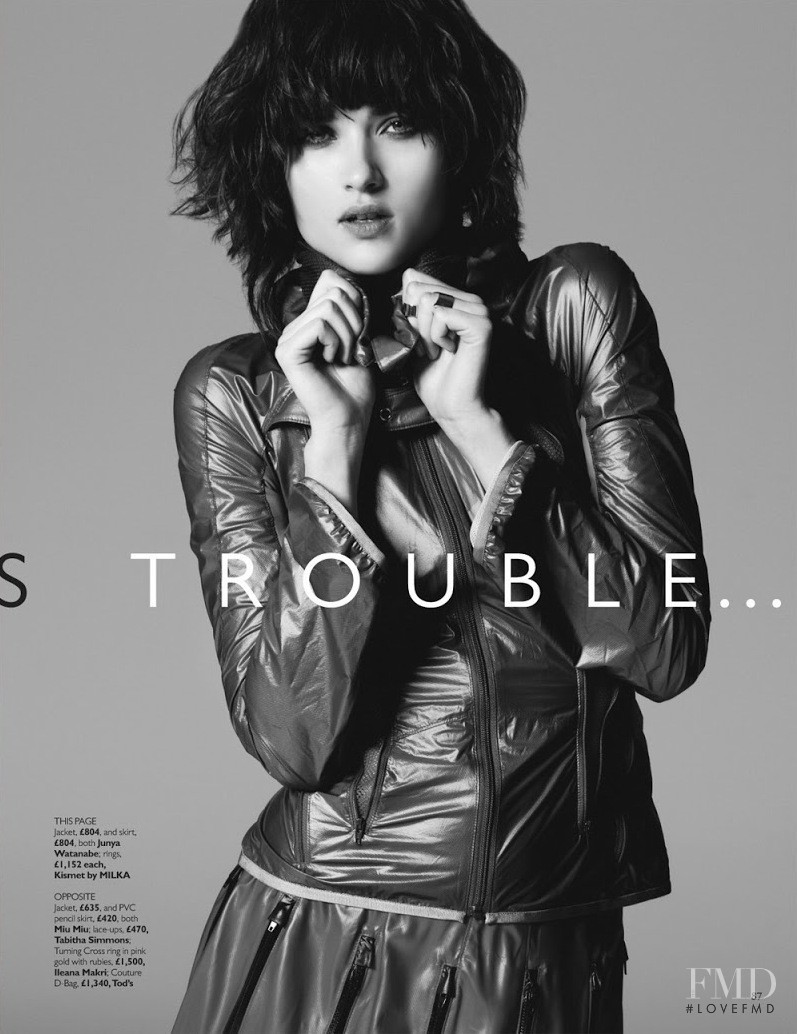 Hannah Kern featured in Here Comes Trouble, May 2013