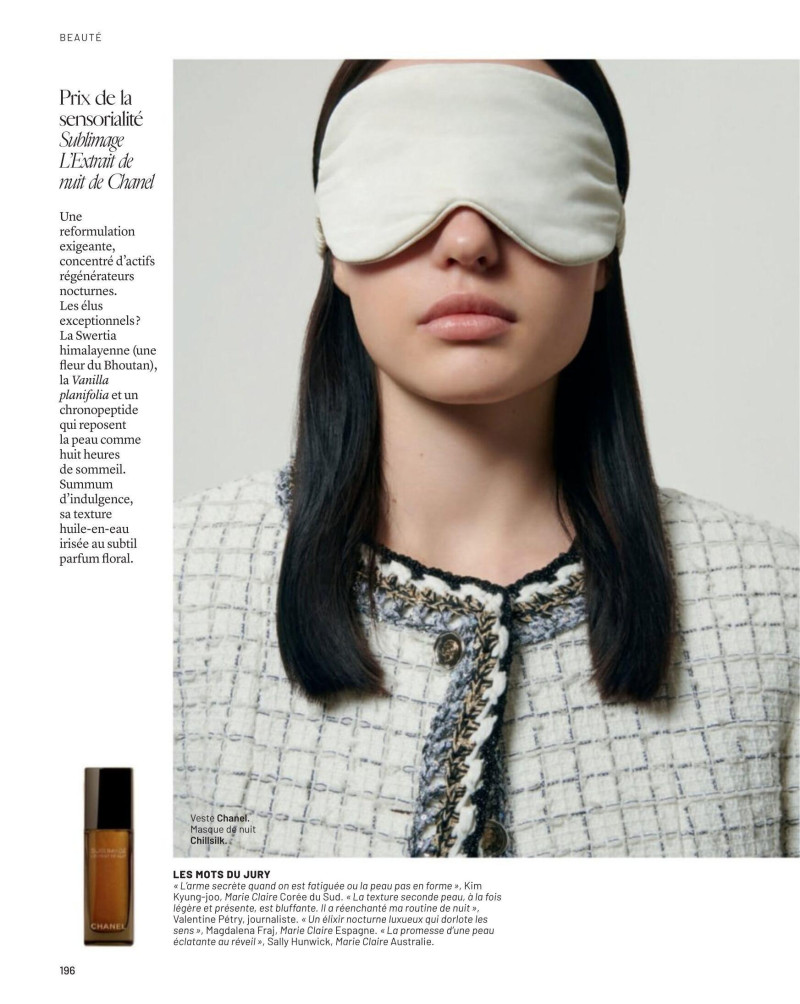 Pasha Harulia featured in Les Prix d\'Excellence de la Beauté Marie Claire 2025, March 2025
