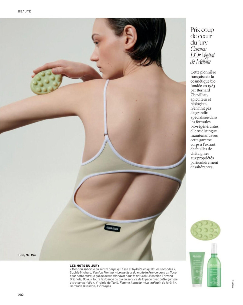 Pasha Harulia featured in Les Prix d\'Excellence de la Beauté Marie Claire 2025, March 2025