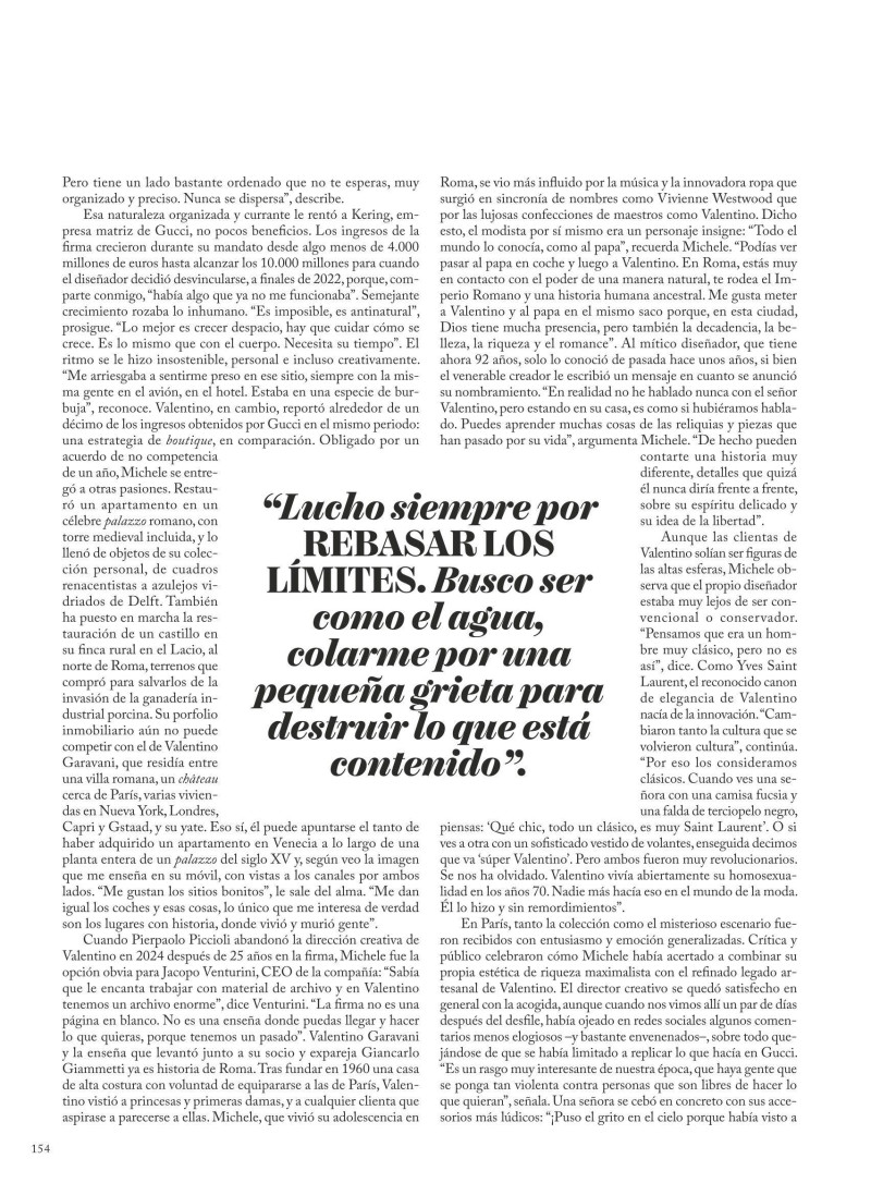 Ali Dansky featured in De Roma Al Cielo, March 2025