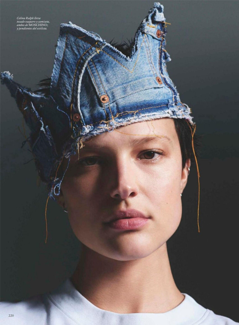 Natasha Poly featured in Piú bella, March 2025