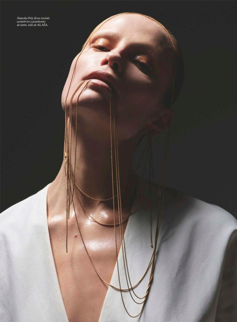 Natasha Poly featured in Piú bella, March 2025