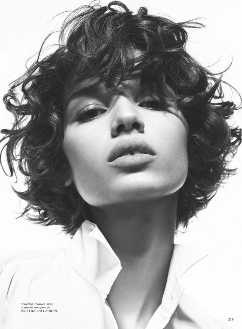 Natasha Poly featured in Piú bella, March 2025