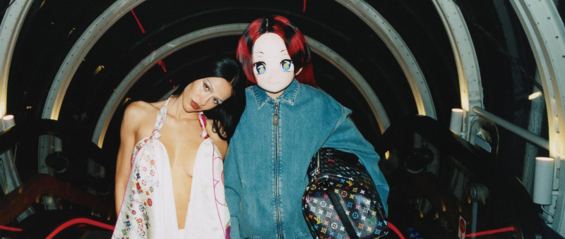 Amelia Gray Hamlin featured in A Pop Quiz With Takashi Murakami, March 2025