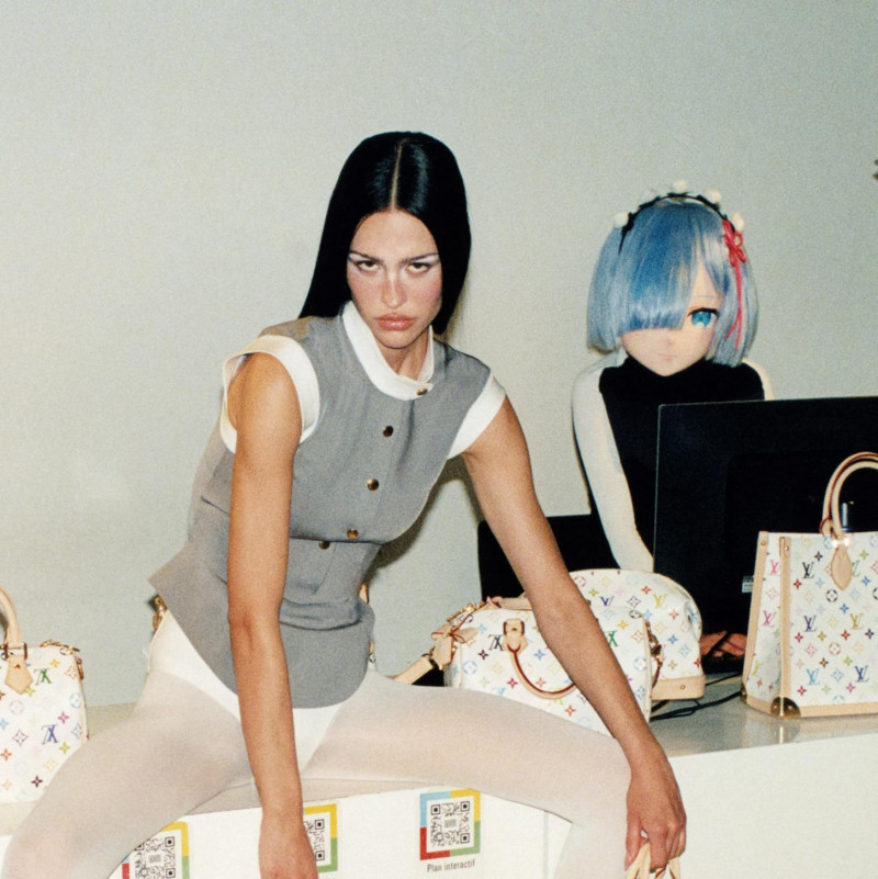 Amelia Gray Hamlin featured in A Pop Quiz With Takashi Murakami, March 2025