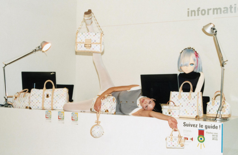 Amelia Gray Hamlin featured in A Pop Quiz With Takashi Murakami, March 2025