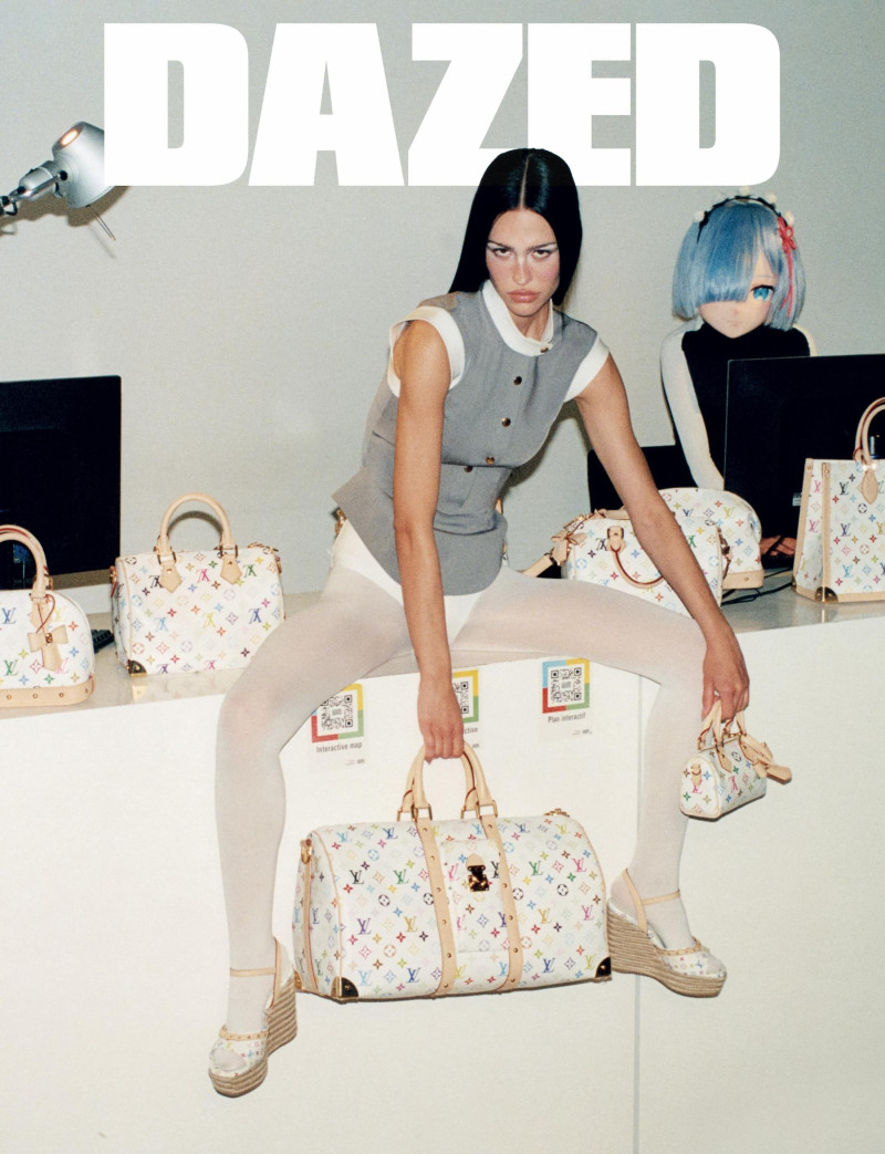 Amelia Gray Hamlin featured in A Pop Quiz With Takashi Murakami, March 2025