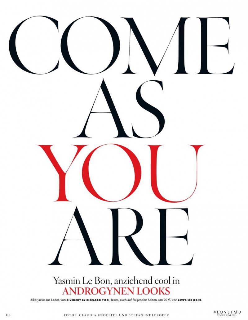 Come As You Are, June 2013