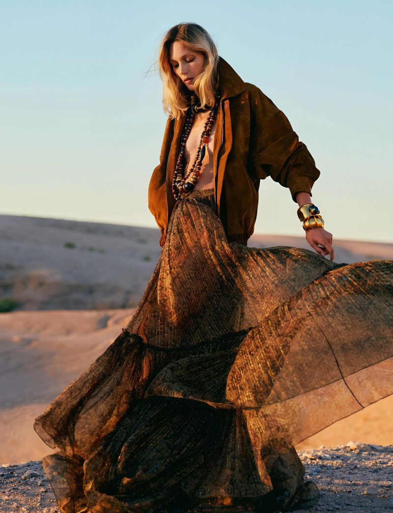 Anja Rubik featured in Special Mode, February 2025