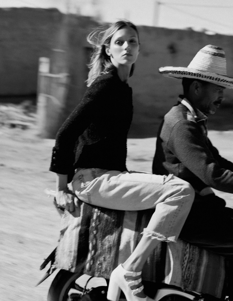 Anja Rubik featured in Special Mode, February 2025