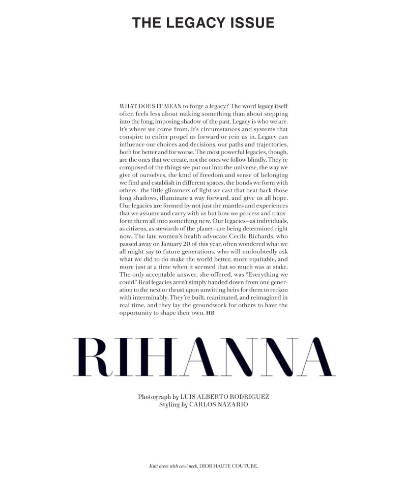 Rihanna, March 2025