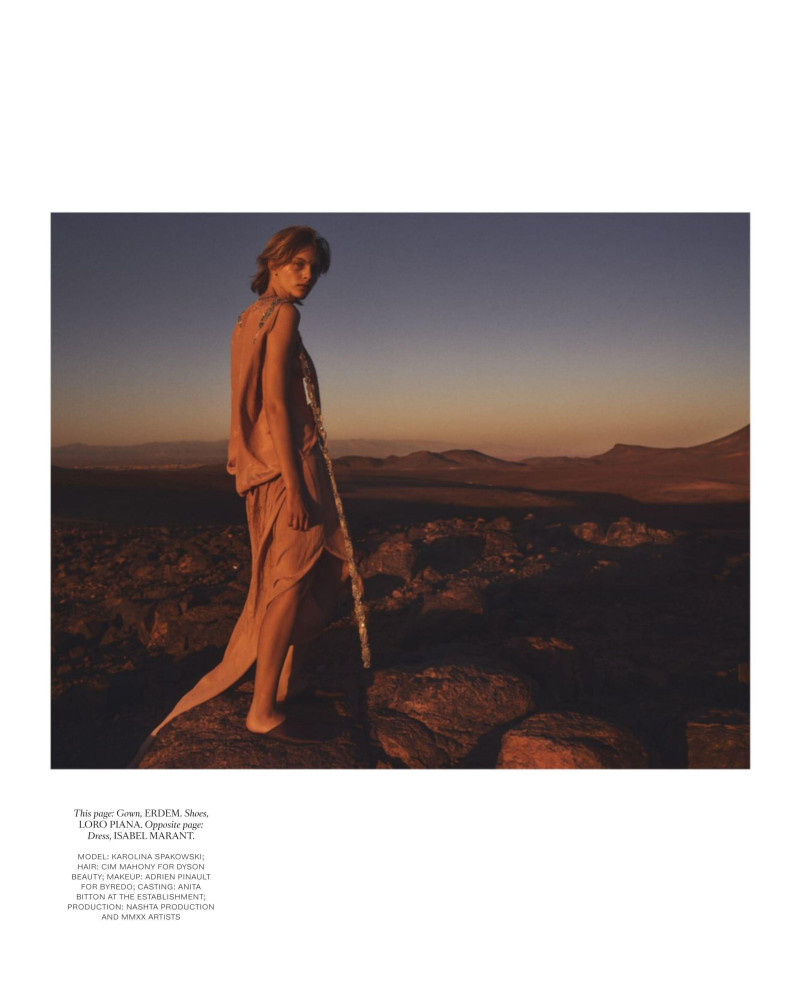 Karolina Spakowski featured in The Sheltering Sky, March 2025