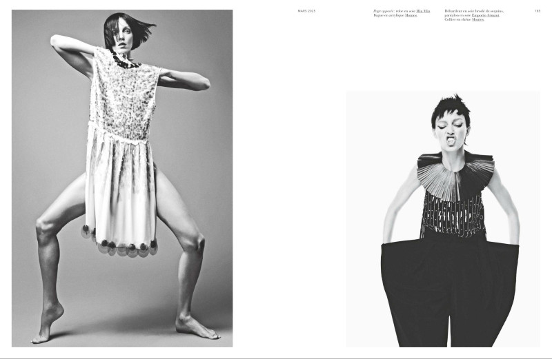 Anja Rubik featured in Anja, March 2025