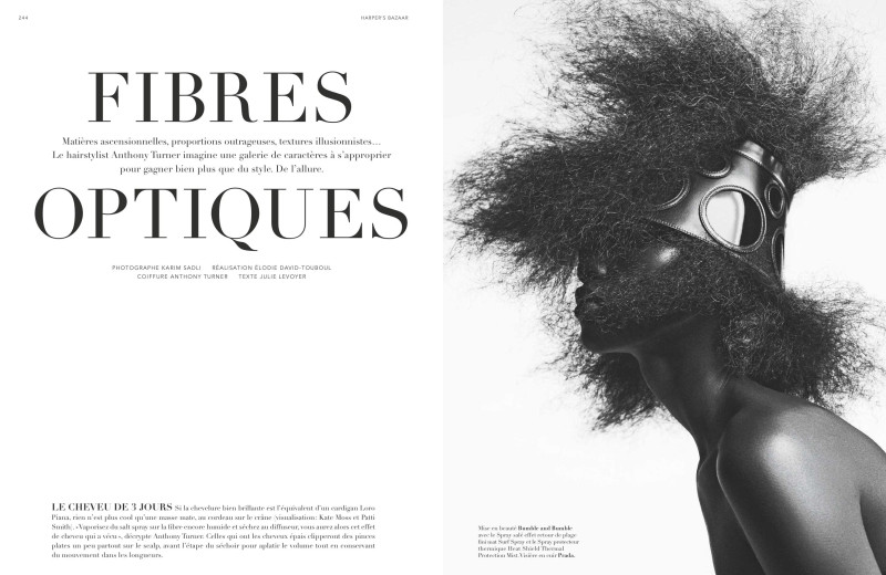 Betsy Gaghan featured in Fibres Optiques, March 2025
