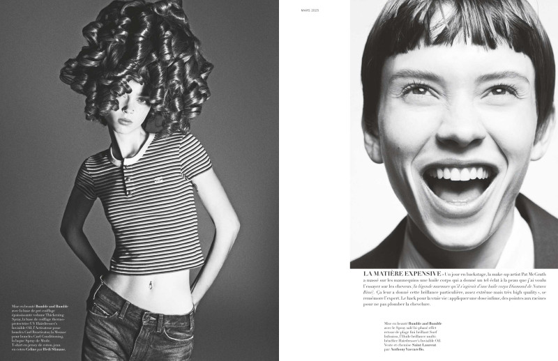 Betsy Gaghan featured in Fibres Optiques, March 2025