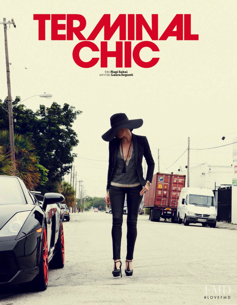 Tanga Moreau featured in Terminal Chic, June 2013