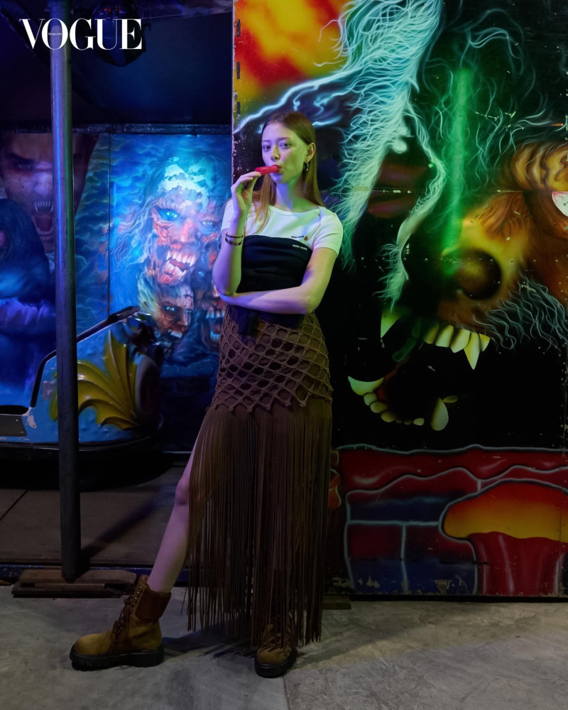 Sara Grace Wallerstedt featured in Amusement Rhapsody, February 2025