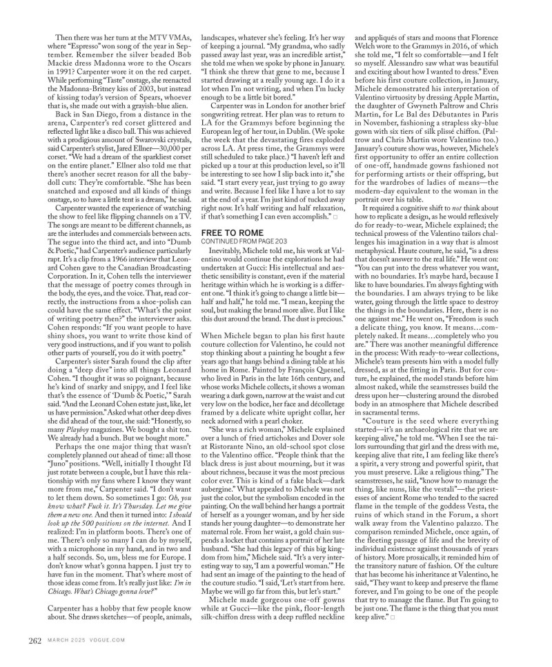 Ali Dansky featured in Free To Rome, March 2025