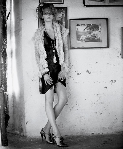 Elise Crombez featured in Desperada, September 2007