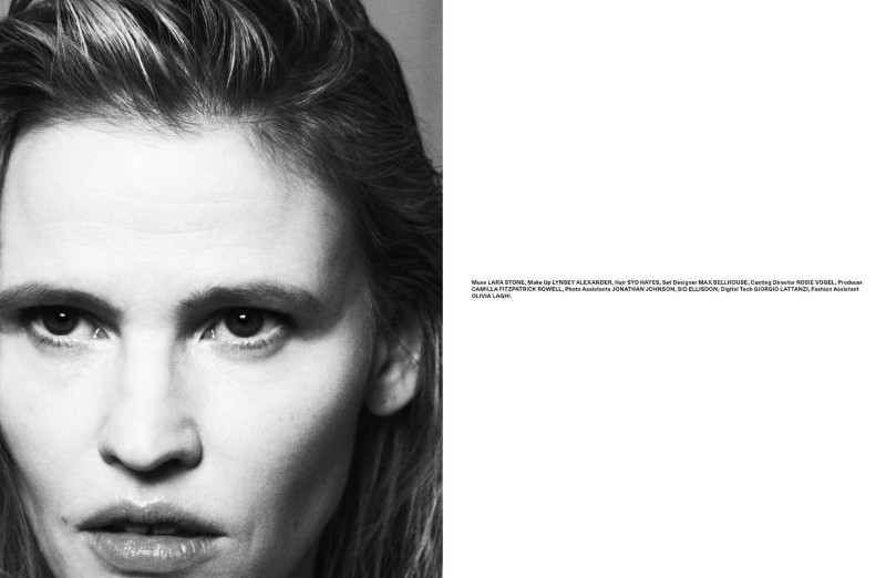 Lara Stone featured in Lara, March 2025