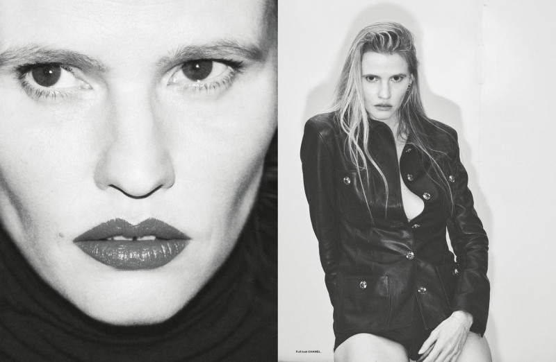 Lara Stone featured in Lara, March 2025