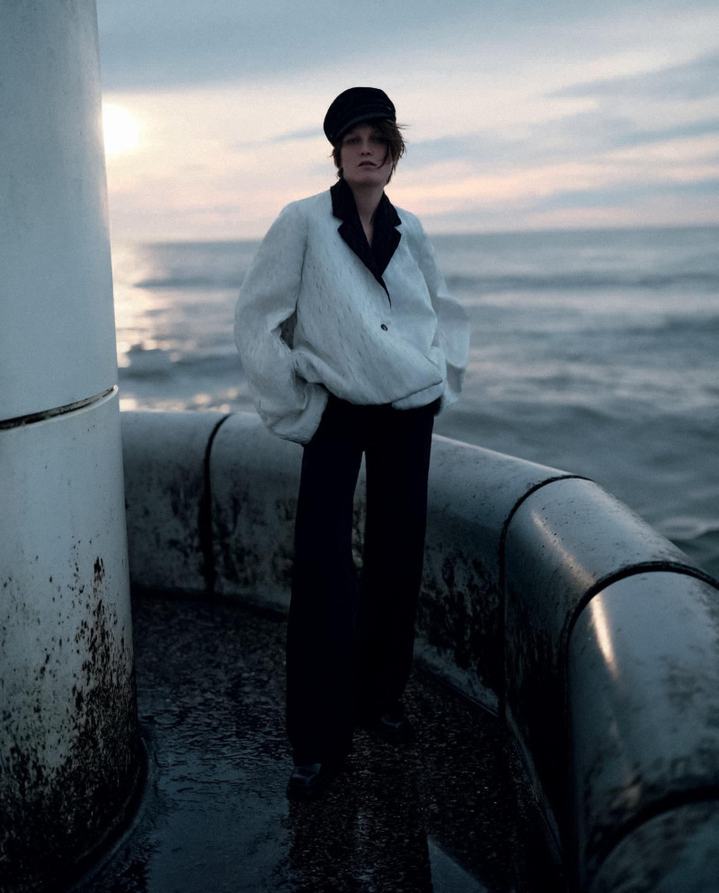 Tessa Bruinsma featured in L\'Air De La Mer, February 2025