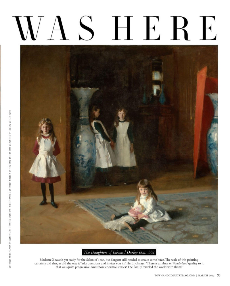 Sargent Was Here, March 2025