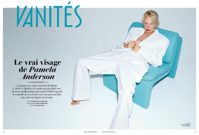 Vanités: Le vrai visage de Pamela Anderson, March 2025