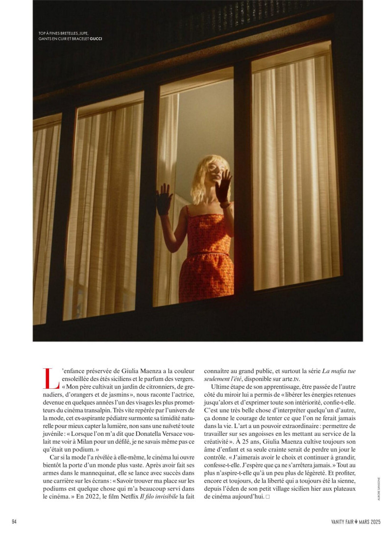 Giulia Maenza featured in Nuits magnétiques, March 2025