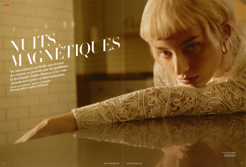 Giulia Maenza featured in Nuits magnétiques, March 2025