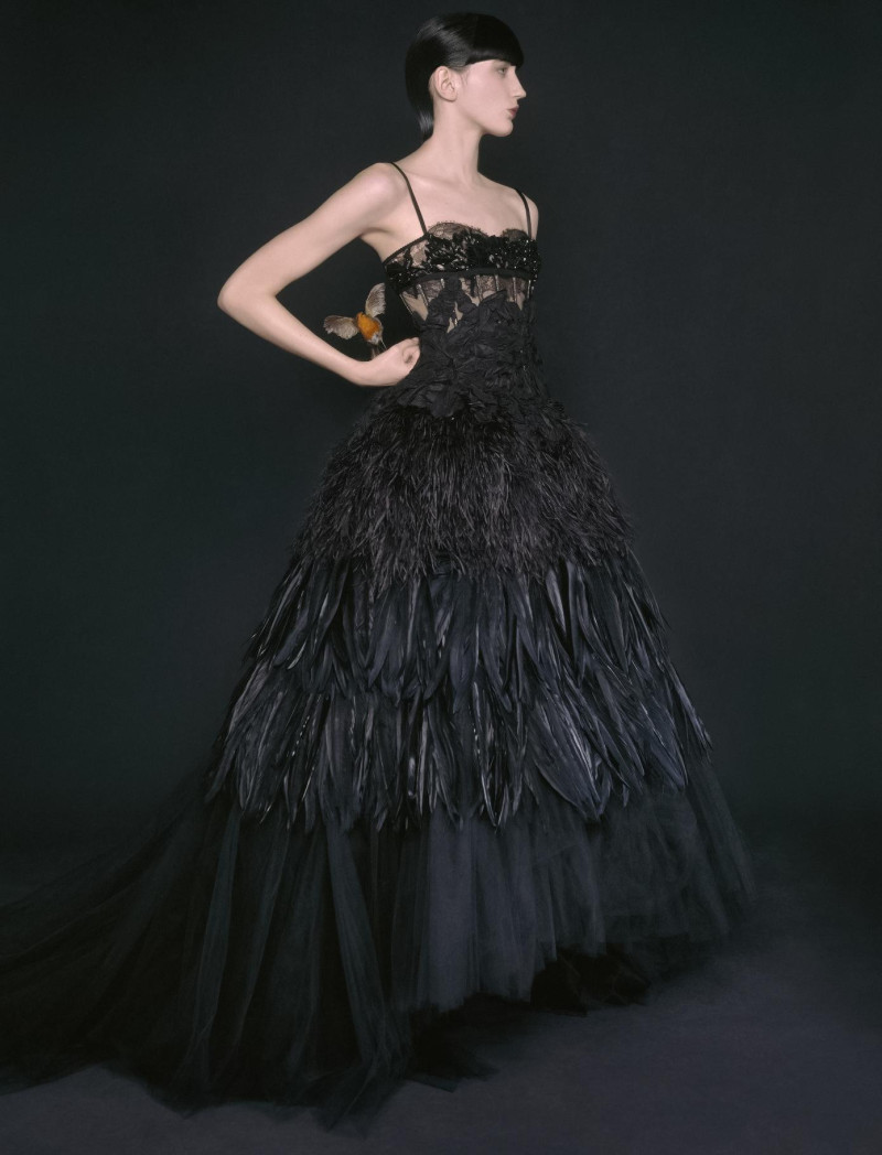 Eva Komuves featured in La Couture Oiseau De Nuit, March 2025