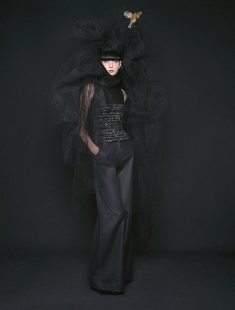 Eva Komuves featured in La Couture Oiseau De Nuit, March 2025