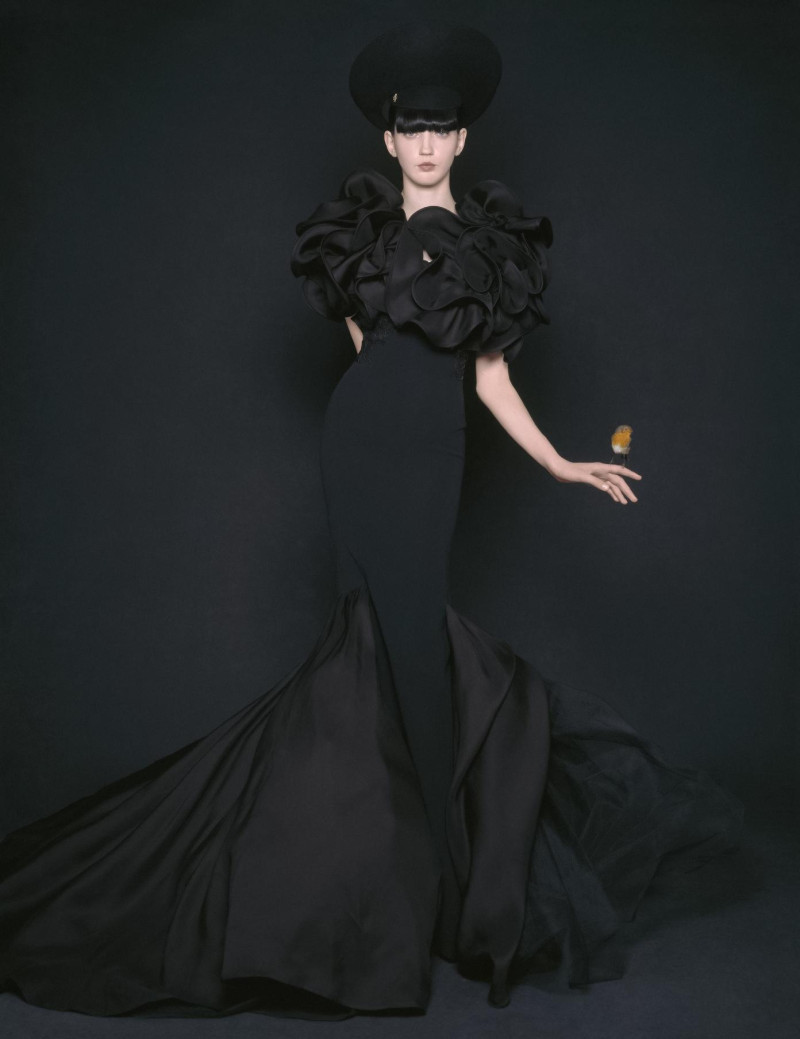 Eva Komuves featured in La Couture Oiseau De Nuit, March 2025