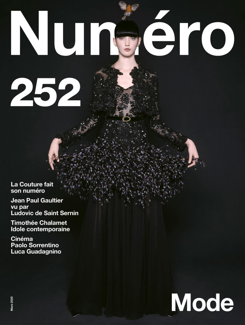 Eva Komuves featured in La Couture Oiseau De Nuit, March 2025