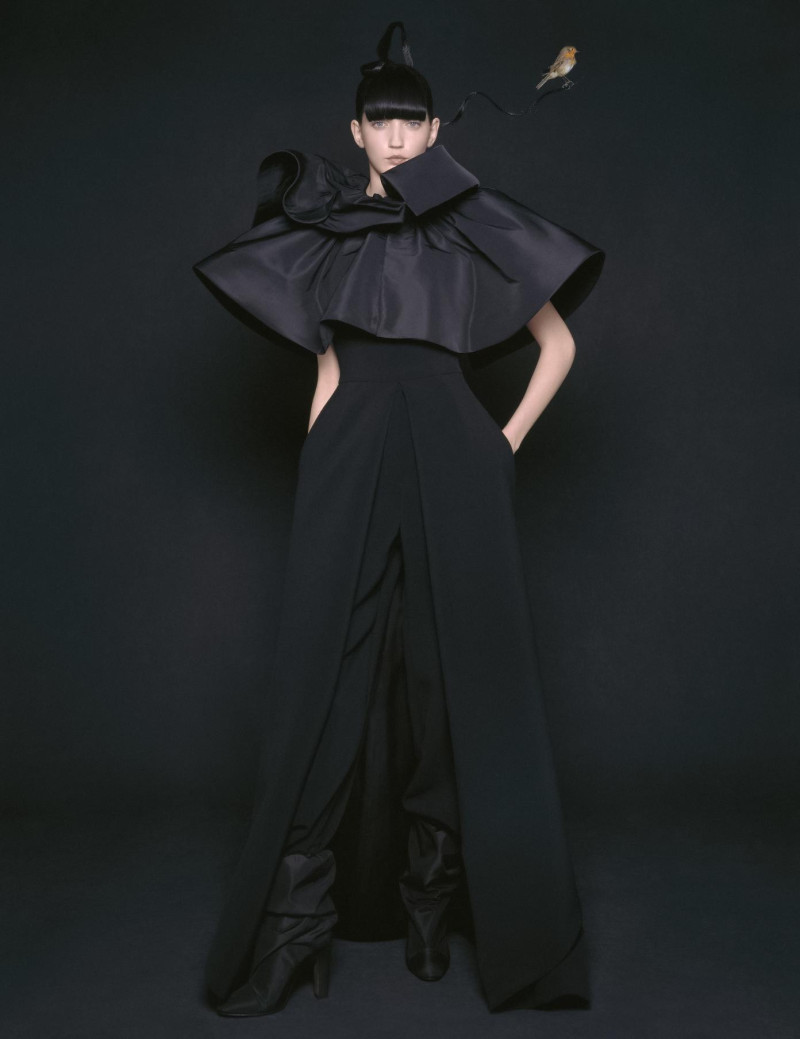 Eva Komuves featured in La Couture Oiseau De Nuit, March 2025